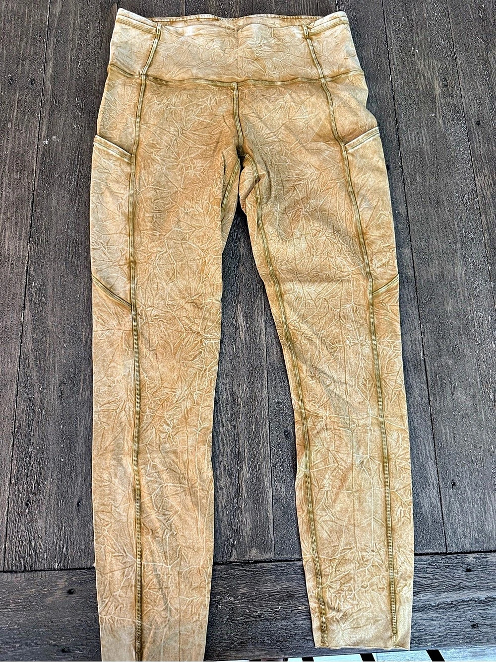 Lululemon Fast and Free Tight II 25" Ice Dye Skinny Pants